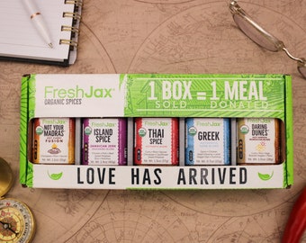 Taste The World Organic Spice Gift Set - FreshJax