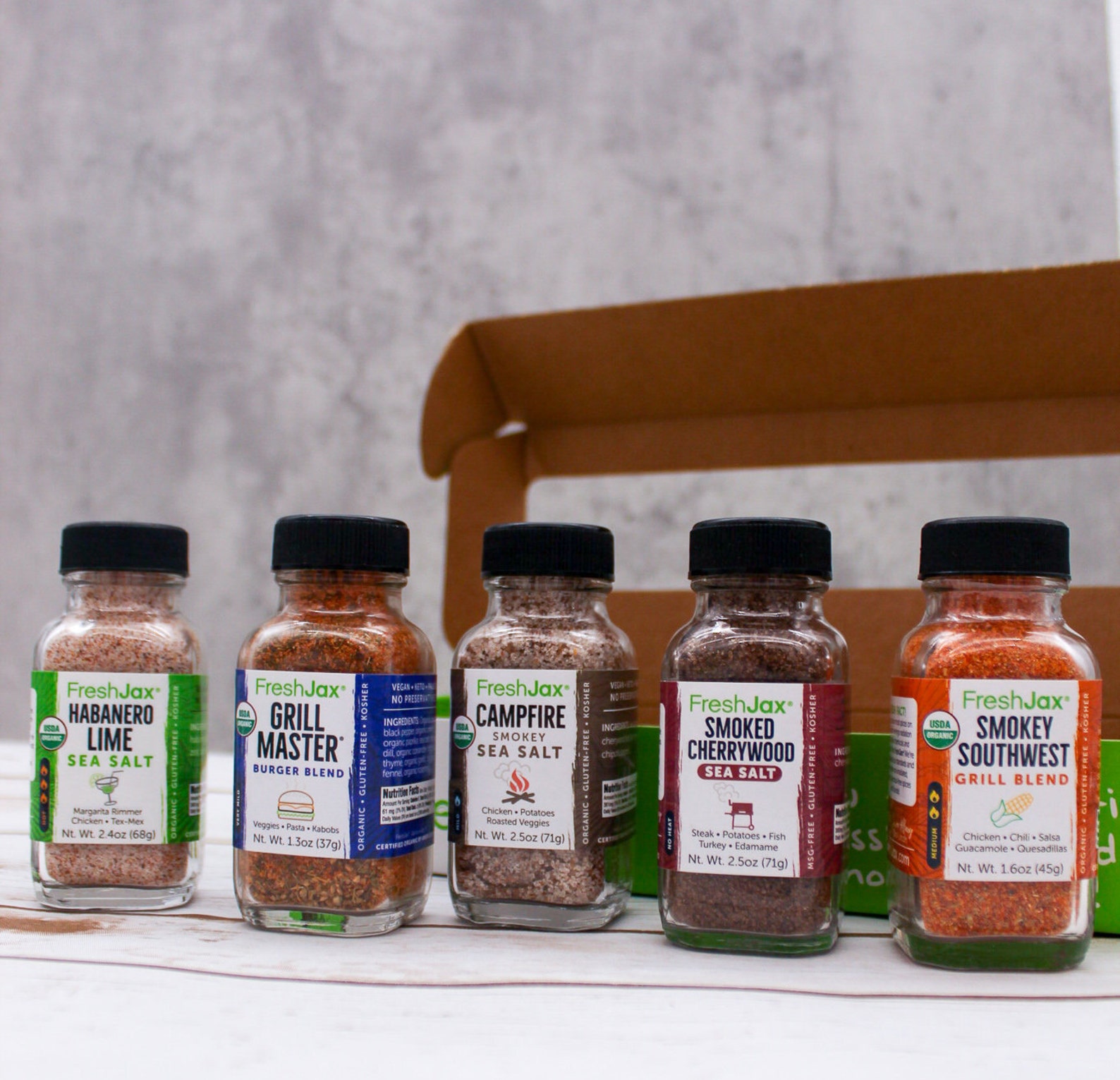 Smoked Spices Organic Seasoning Gift Set BBQ and Grilling Etsy