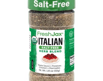Organic Salt-Free Italian Herb Blend for Pasta, Pizza, Dips
