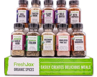 Keto Grilling Spices 10 Pack Gift Set - FreshJax