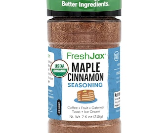 Organic Maple Cinnamon Topping – Gourmet Spice Blend