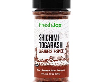 FreshJax Shichimi Togarashi Japanese 7-Spice Mix (4.8 oz)