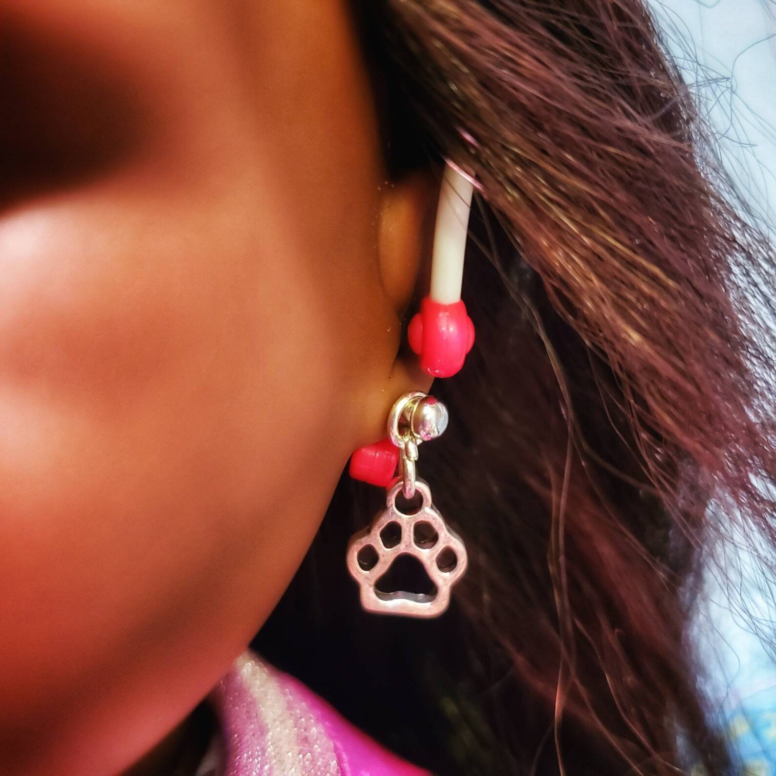 New Handmade American Girl Doll Earrings Silver Dog Cat Etsy