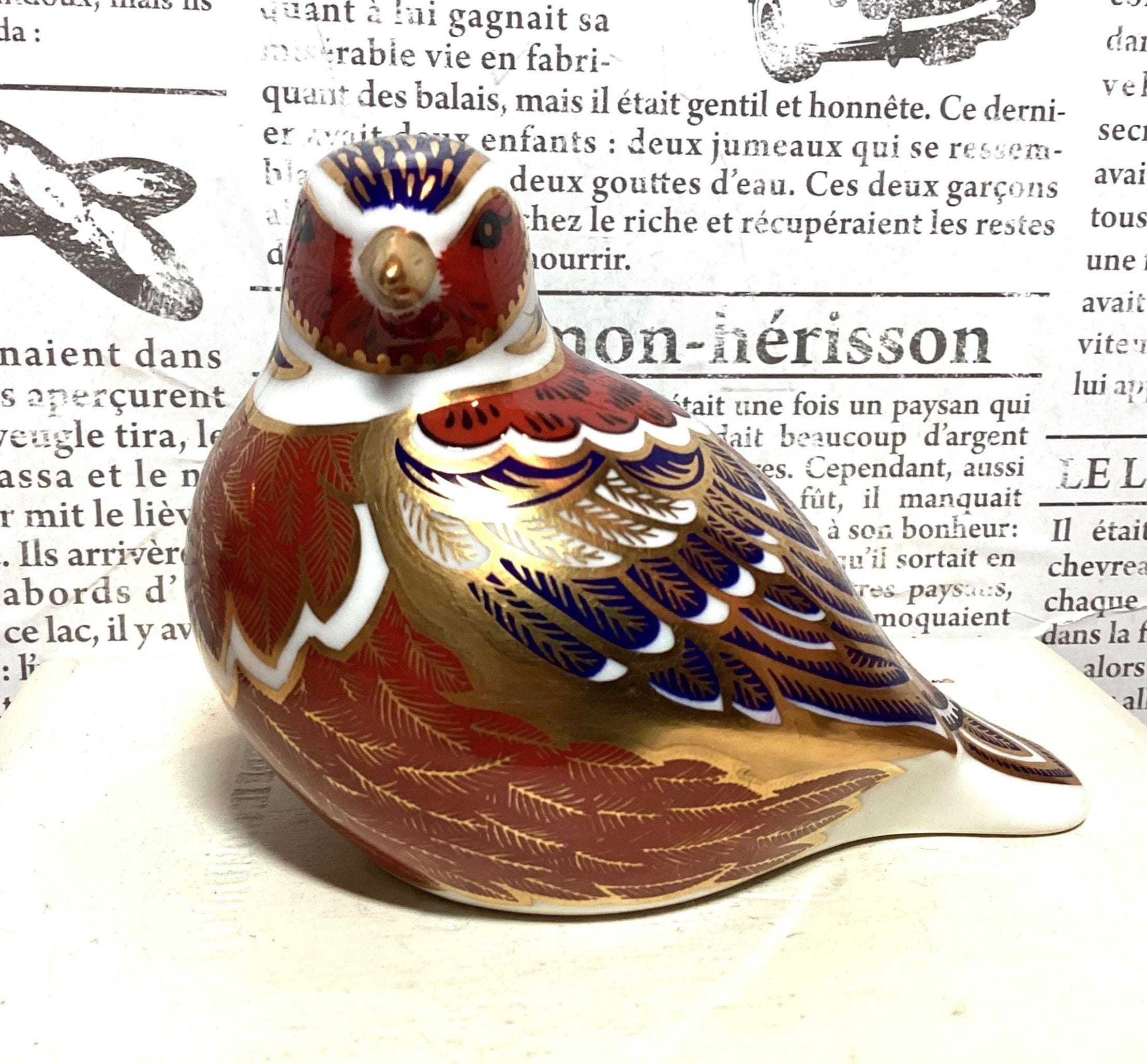 Royal Crown Derby Bird - Etsy UK