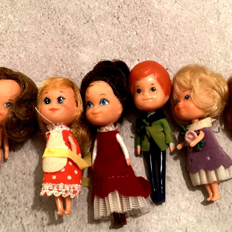 Vintage Little Kiddles Dolls 1960s - Etsy