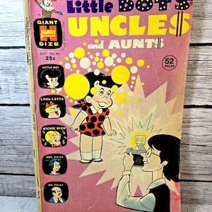 Little Dot&#39;s Uncles and Aunts #43 Oct 1972 / Harvey Comics / Vintage Comic Book / Ungraded