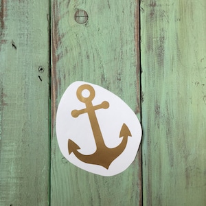 Classic Anchor Vinyl Decal Sticker