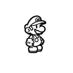 Super Mario Vinyl Decal Sticker