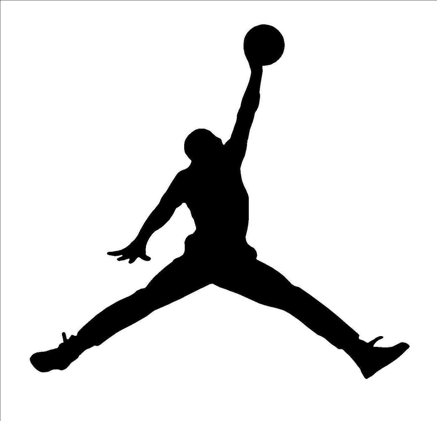 jumpman white and black