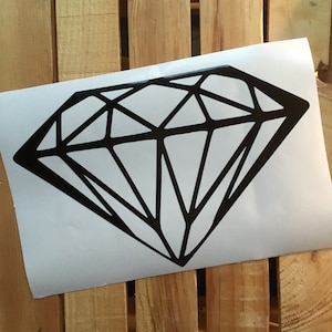Diamond Vinyl Decal Sticker
