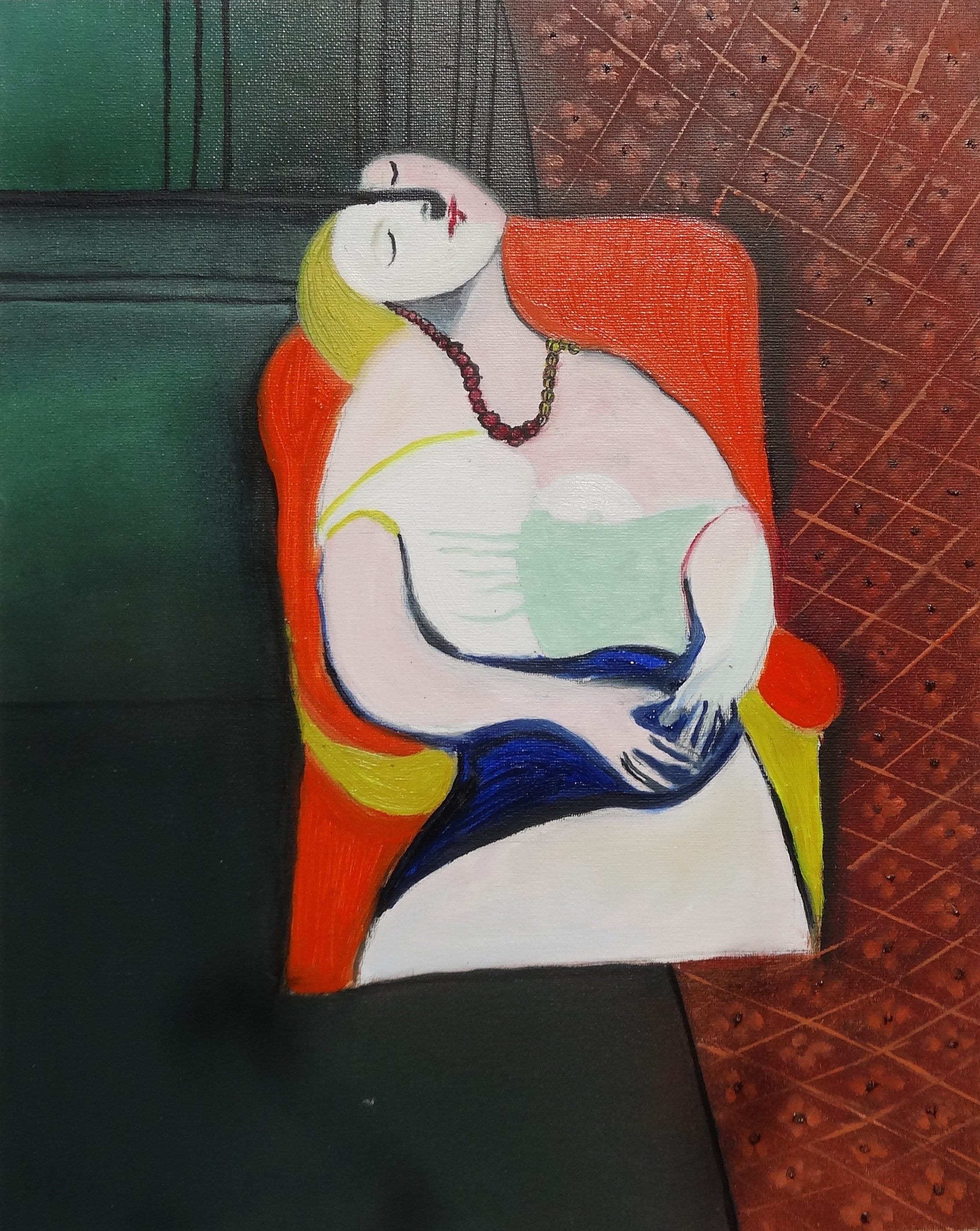 Пабло пикассо сон описание картины