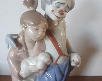 Lladro Figurine - 'pals Forever' Society Exclusive 2000 #7686, Gifts For Her Housewarming Gift Ideas, Lladro Retired, Collectors Niche Gifts
