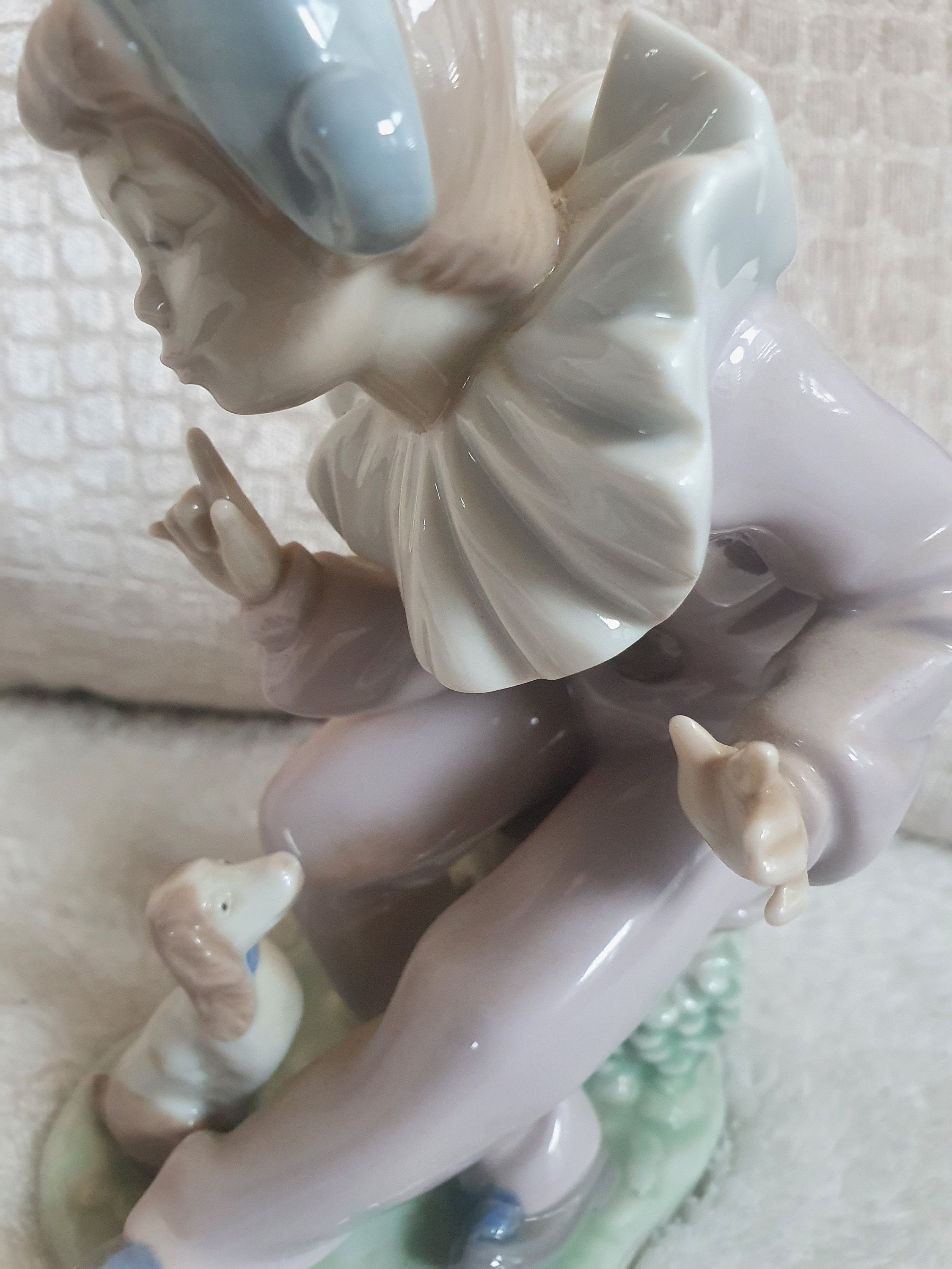 Lladro Figurines, NAO Porcelain Clowns Listen to Me 1099, Gifts