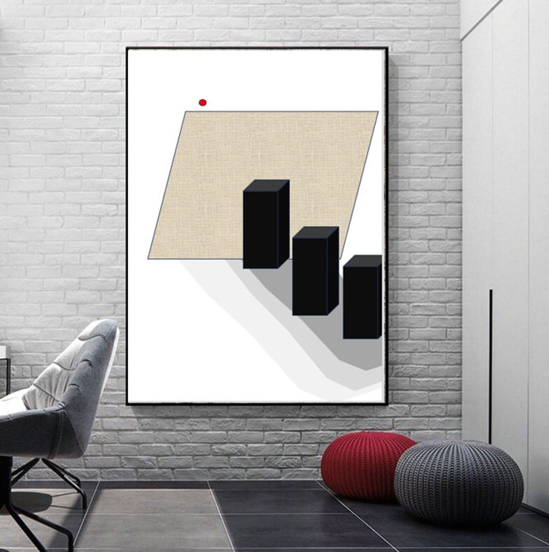 Abstract Art Digital Design Print on Demand, Home Decor Original ...