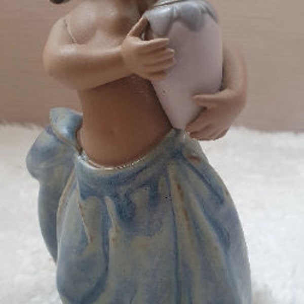 Lladro Figurines Porcelain Doll Statues or Sculptures Gres #2331 Young Peasant Girl With Water Jug Collectibles Home Decor Gift For Her