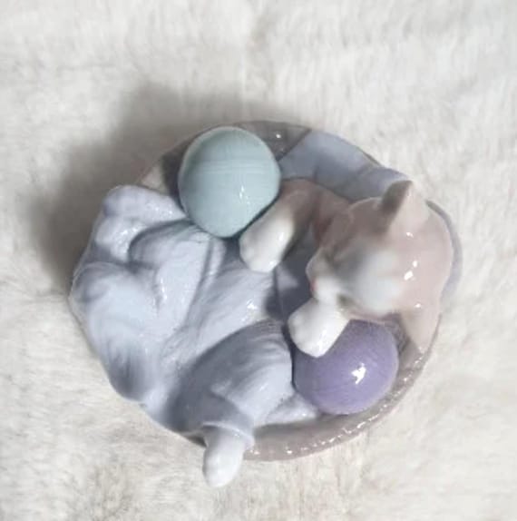 ナオ、リヤドロ猫オブジェ 【公式通販】