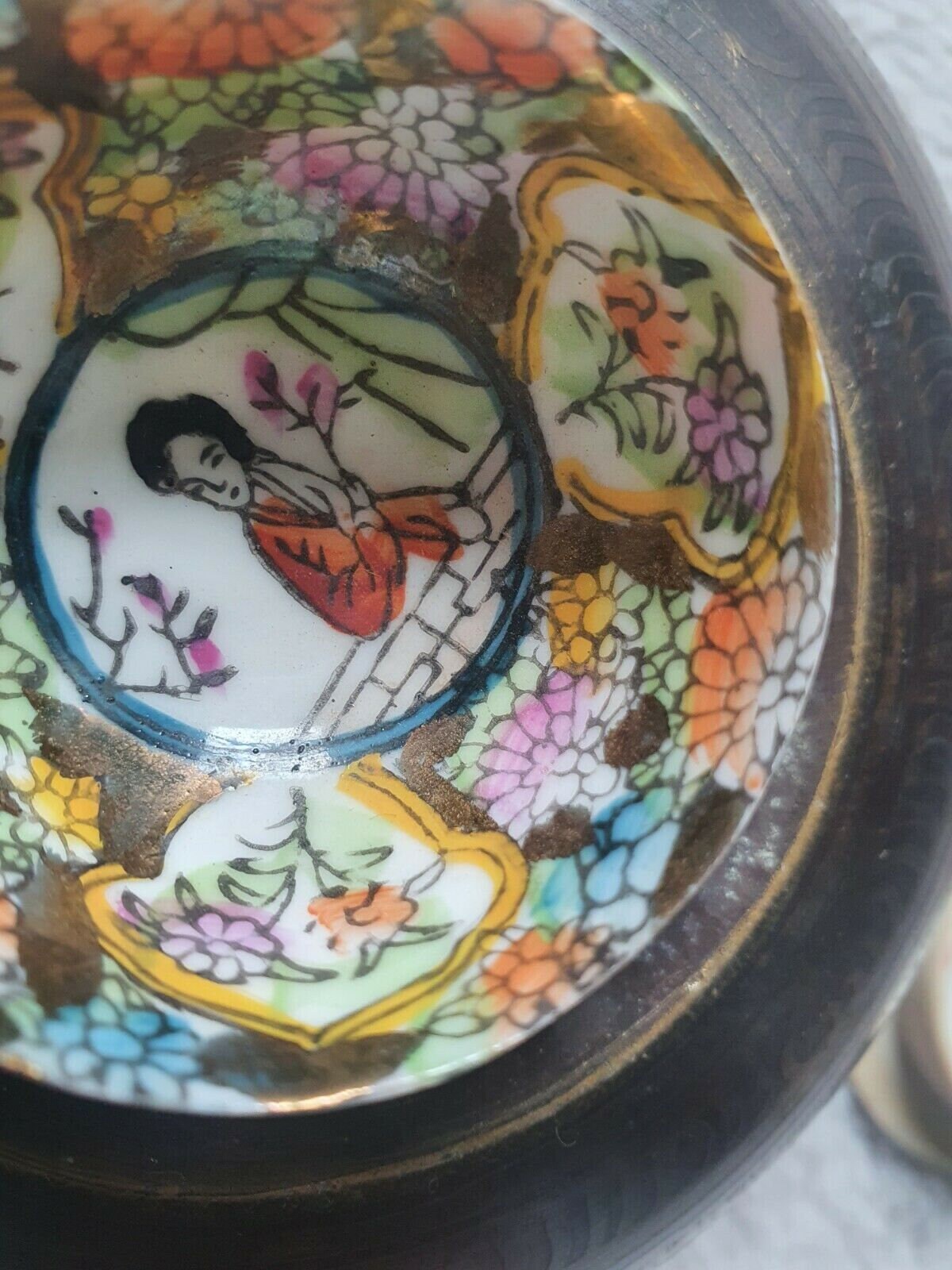 Antique Imari Teapot and Cups in Excellent Condition, Collector's Item Japanese Make, Tea Set