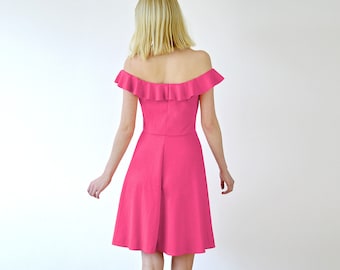 jovani off shoulder dress Jovani Evenings Dress 07443 Light Coral / 12