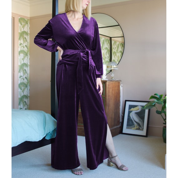 【PORTERNA】Calling Velvet Lounge Pants FRIDA04 Velvet Wide Leg Pant