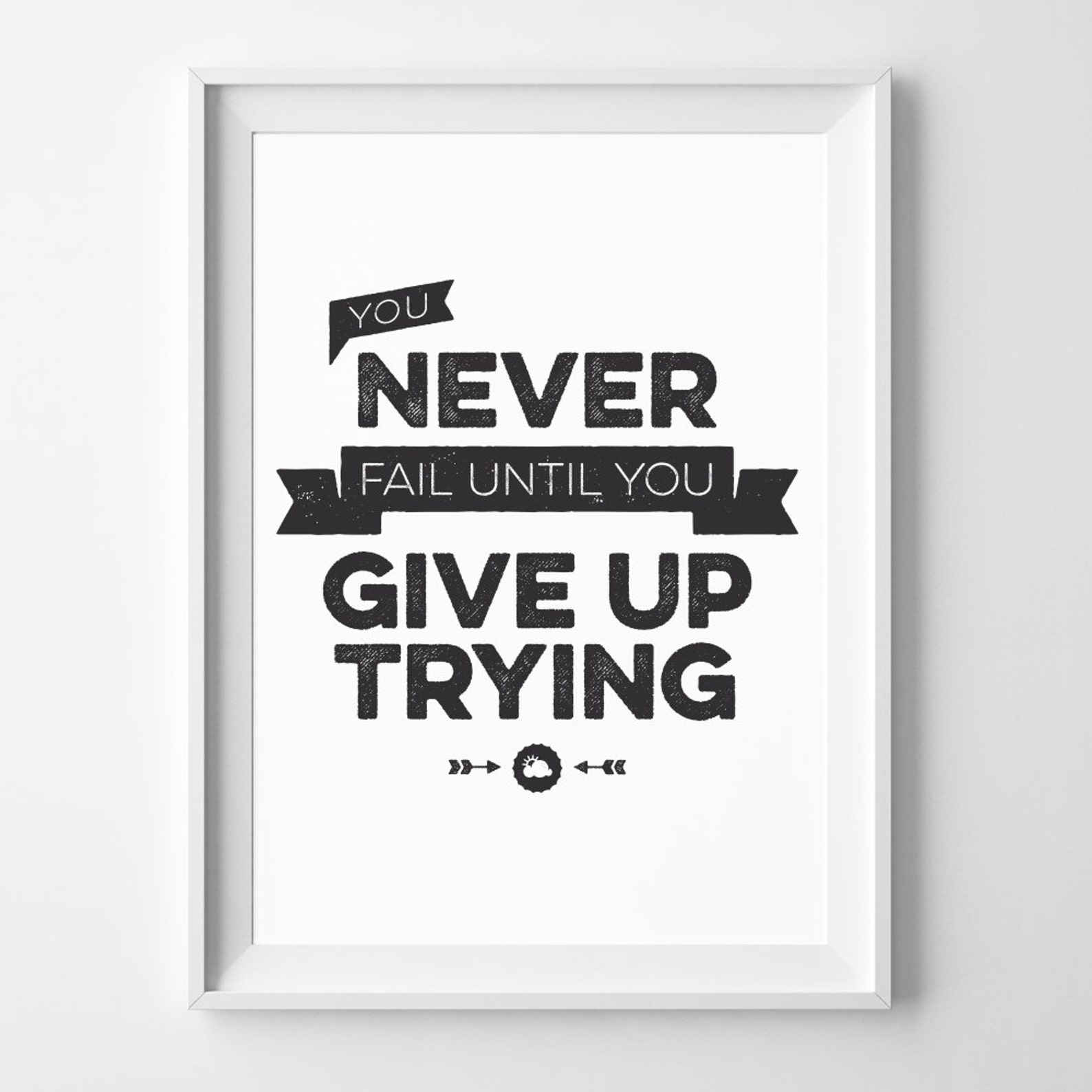 Up and try. Up and try