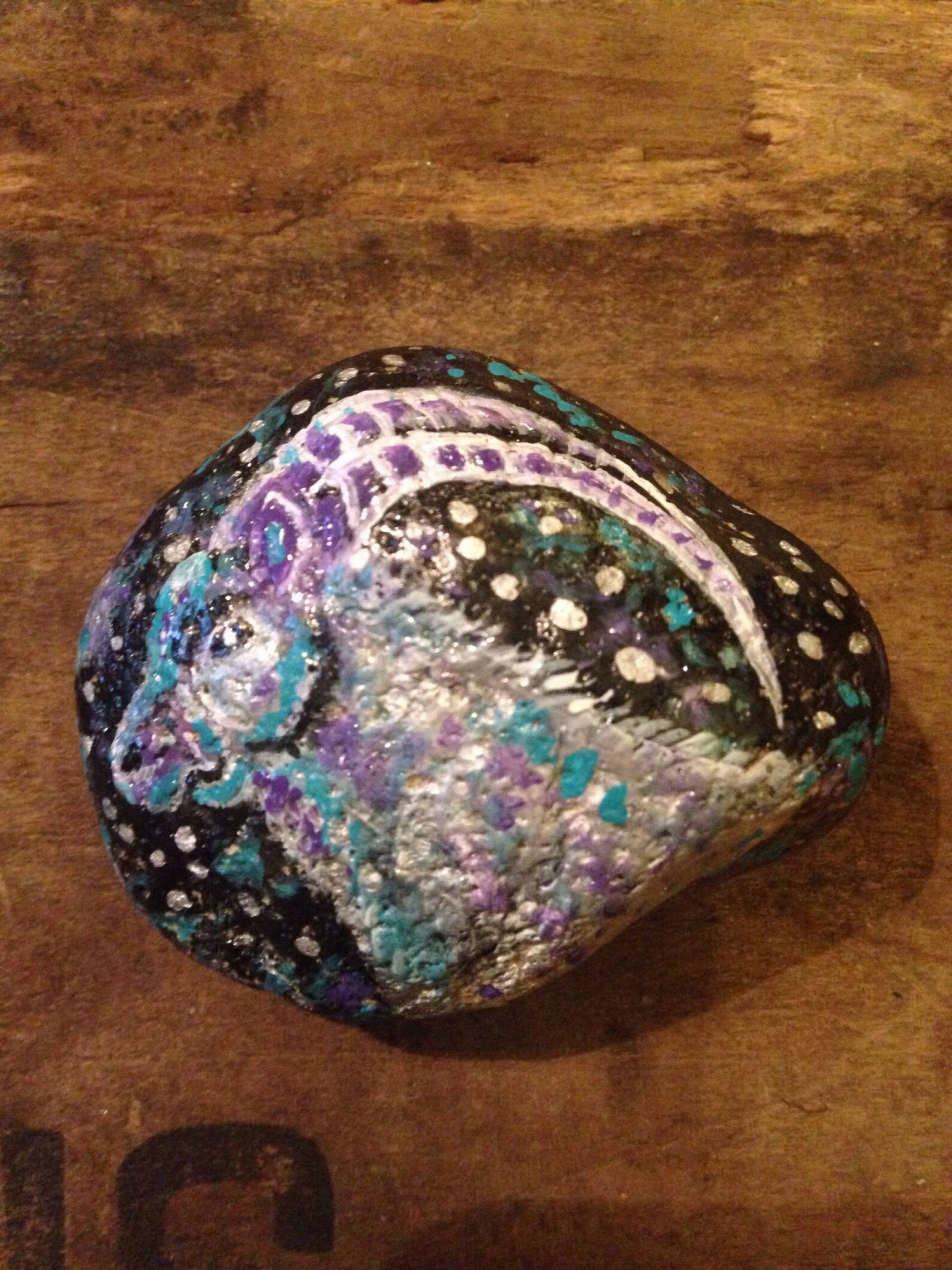 Painted Rock ZODIAC Capricorn PAPERWEIGHT Painted Rock - Etsy