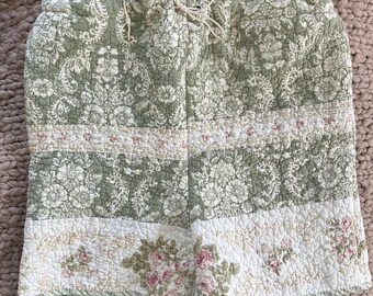 Recycled Quilt SHORTS READY to SHIP size Medium to large