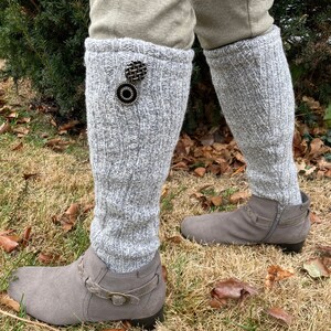 Upcycled, Recycled, Refashioned Leg Warmer One-Of-A-Kind