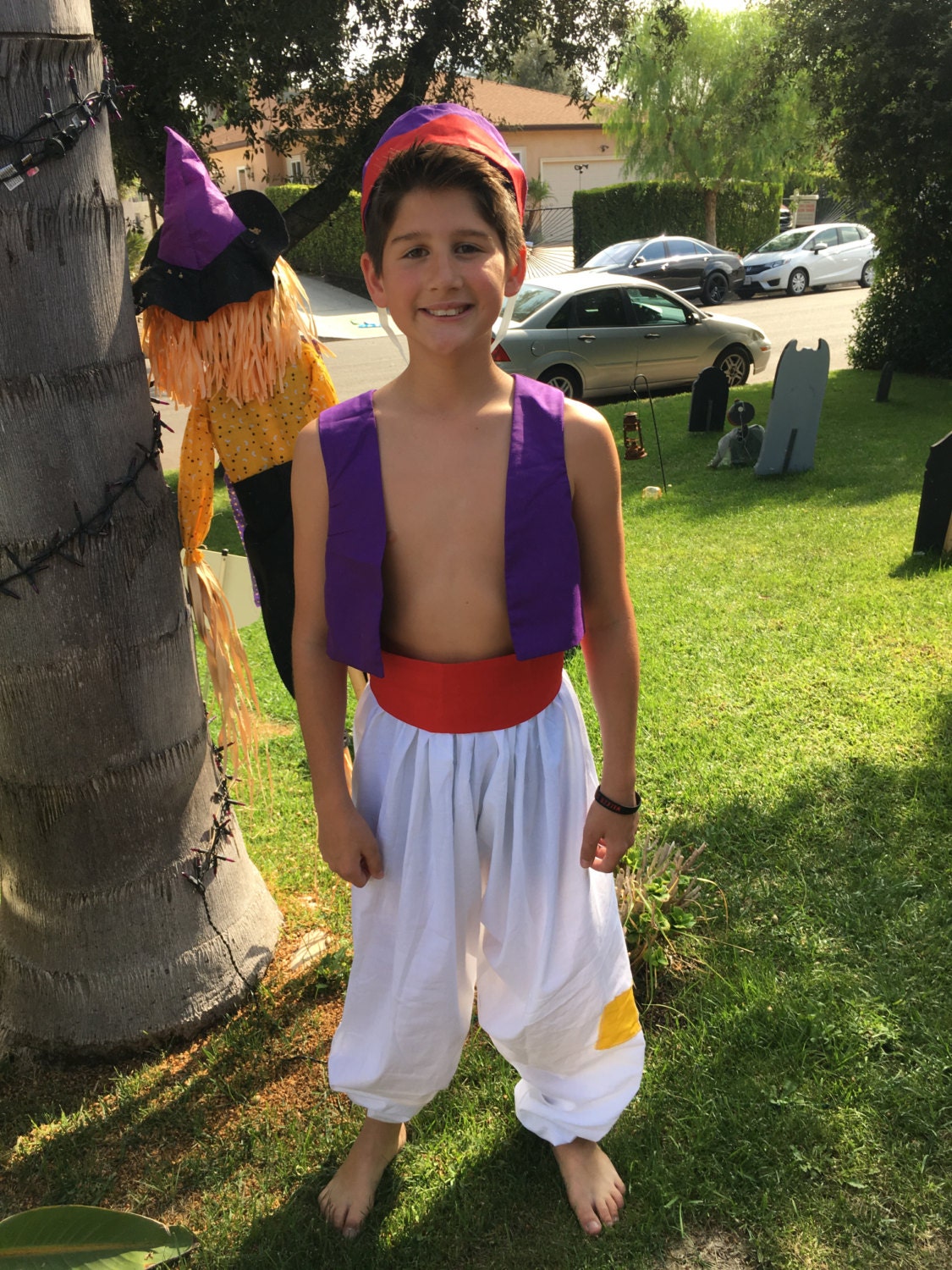 Aladdin pajamas boy sale