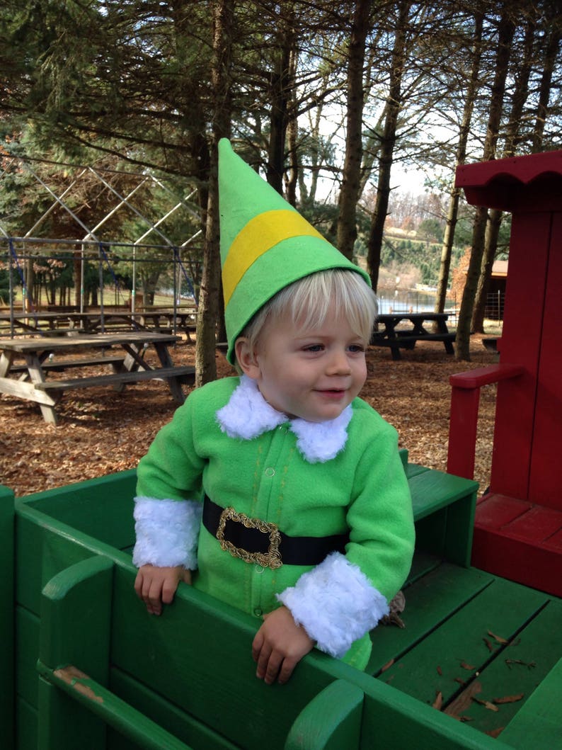 Elf Costume Outfit Baby Size Newborn to 24 months