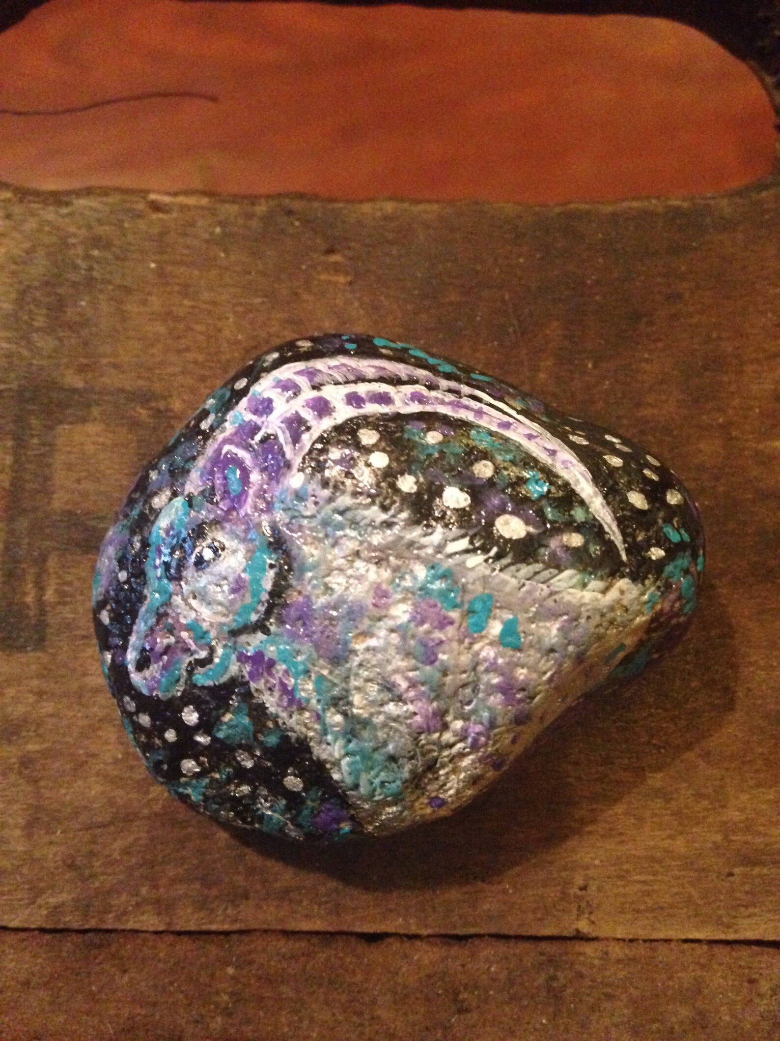 Painted Rock ZODIAC Capricorn PAPERWEIGHT Painted Rock - Etsy