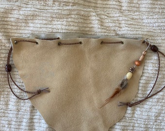 Native American Loincloth READY to Ship Size 24” Waist REAL Leather