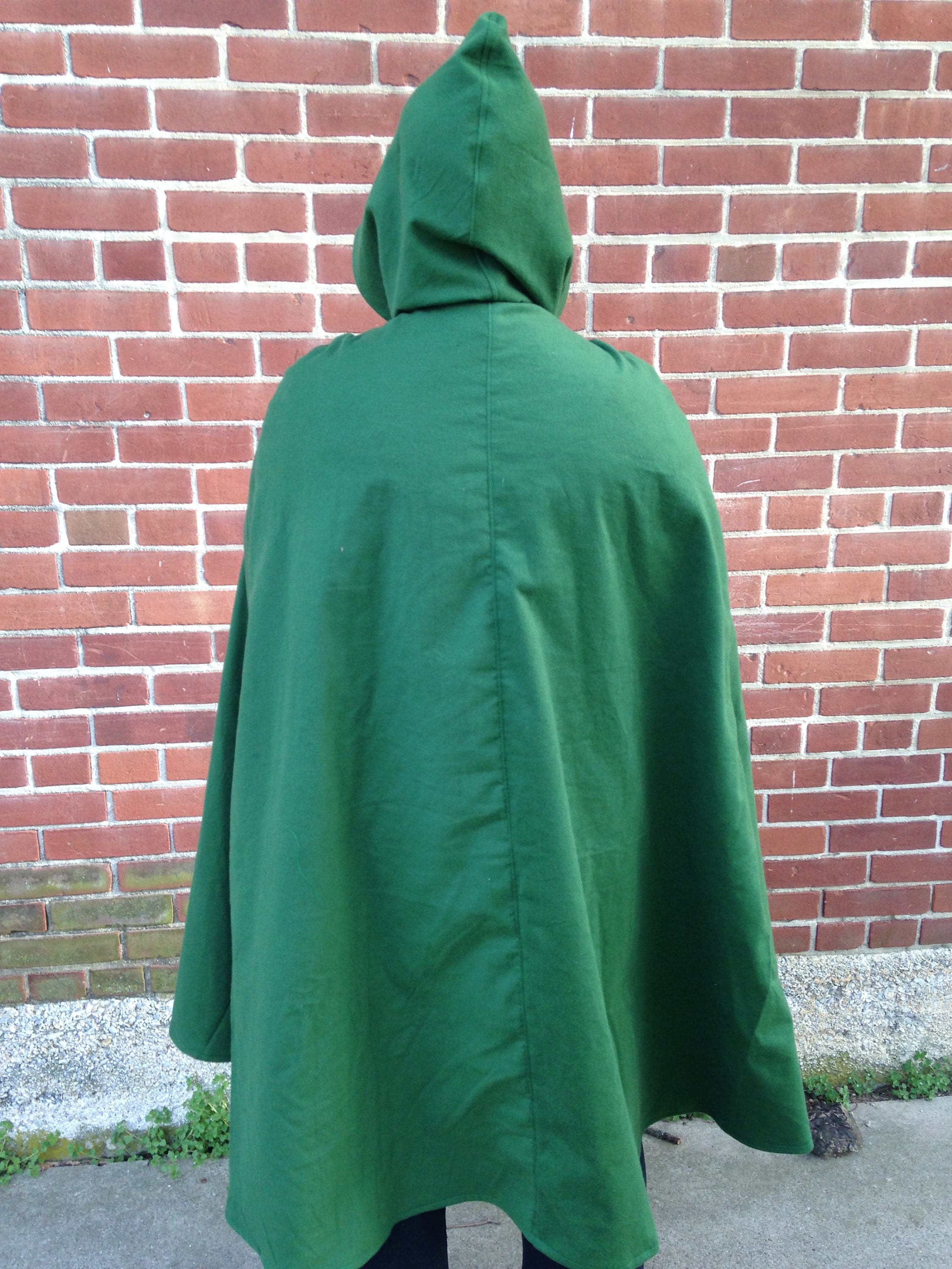 GREEN Cape Custom Made to fit Small to Xlarge in Any Color Etsy