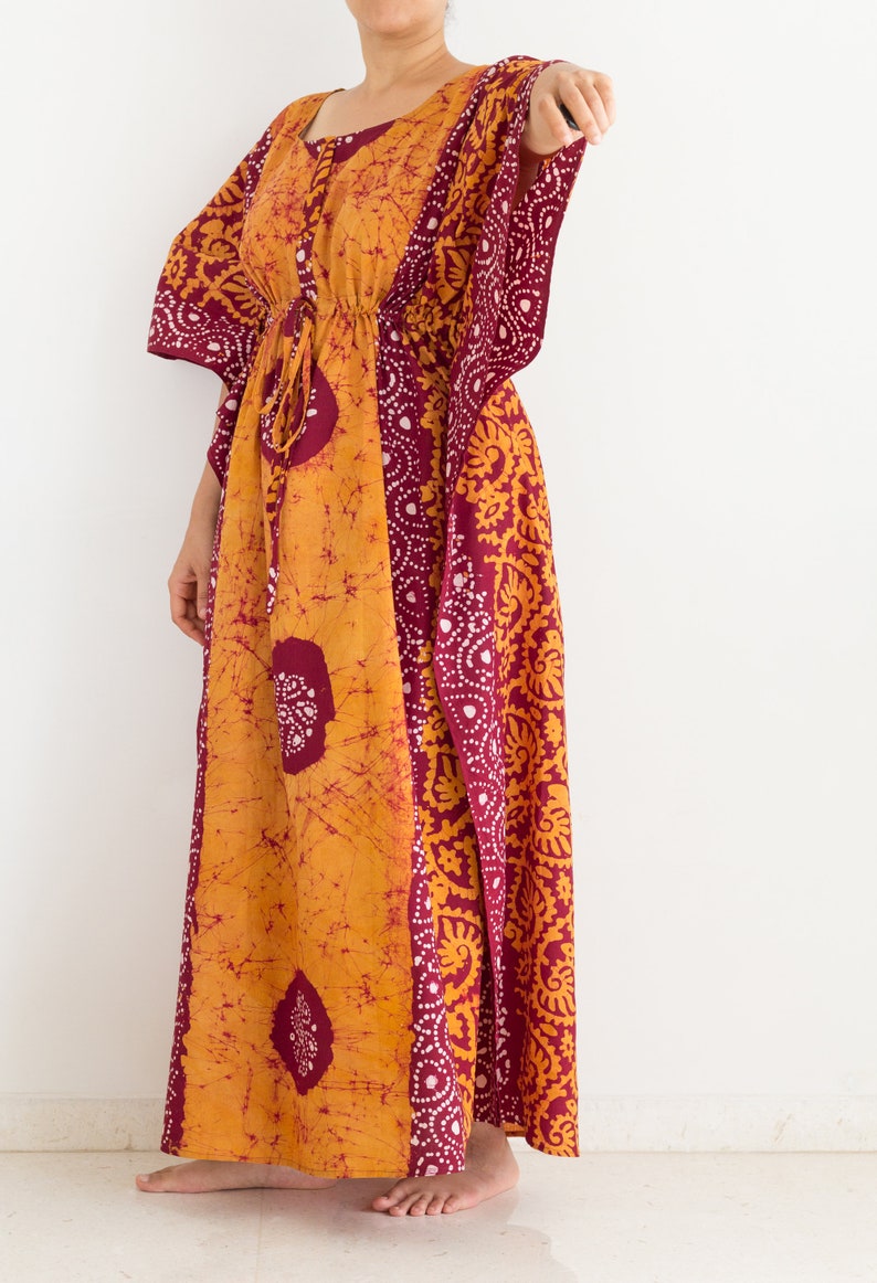 Nursing Gown Maternity Hospital Gown Cotton Zippered Caftan Etsy