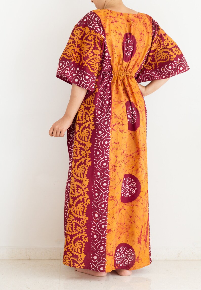 Nursing Gown Maternity Hospital Gown Cotton Zippered Caftan Etsy