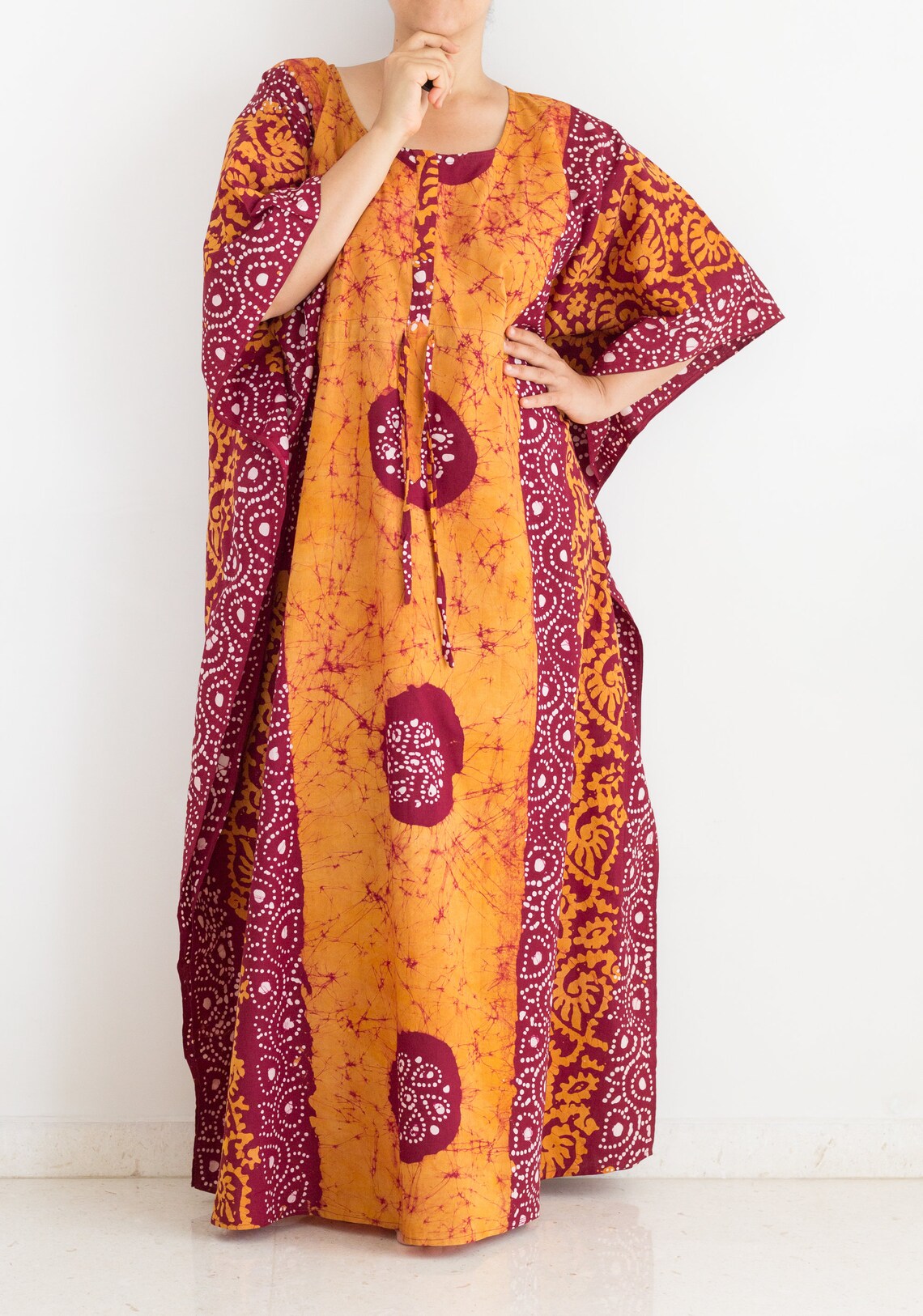 Nursing Gown Maternity Hospital Gown Cotton Zippered Caftan Etsy