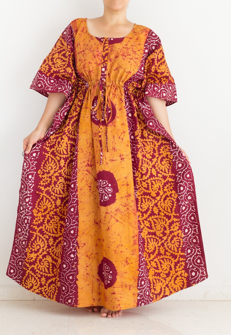 Nursing Gown Maternity Hospital Gown Cotton Zippered Caftan Etsy