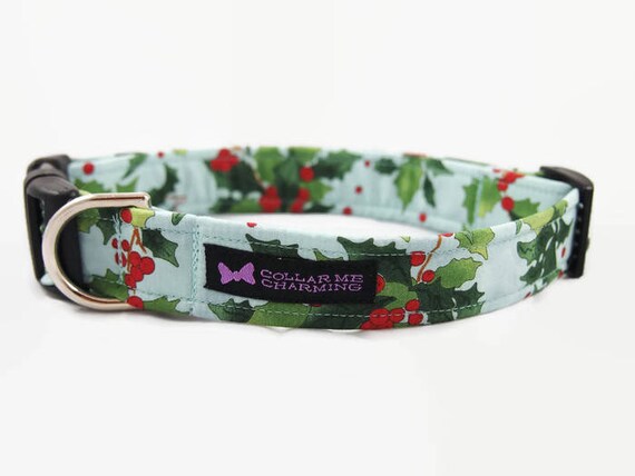 holly dog collar
