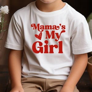 Valentines Day T-Shirt, kids Valentine shirt, boys Valentine shirt, lover boy t shirt, custom t shirt, mamas my girl shirt for boys