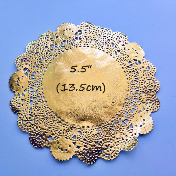 Gold Paper Doilies Etsy