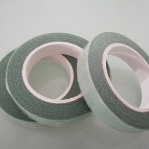 3 rolls X30 Yards Floral TapeBrown TapeBlack TapeBlue TapeWhite TapeGreen TapePink TapePeach TapeFlorist Stretchable Tapes Mint Green