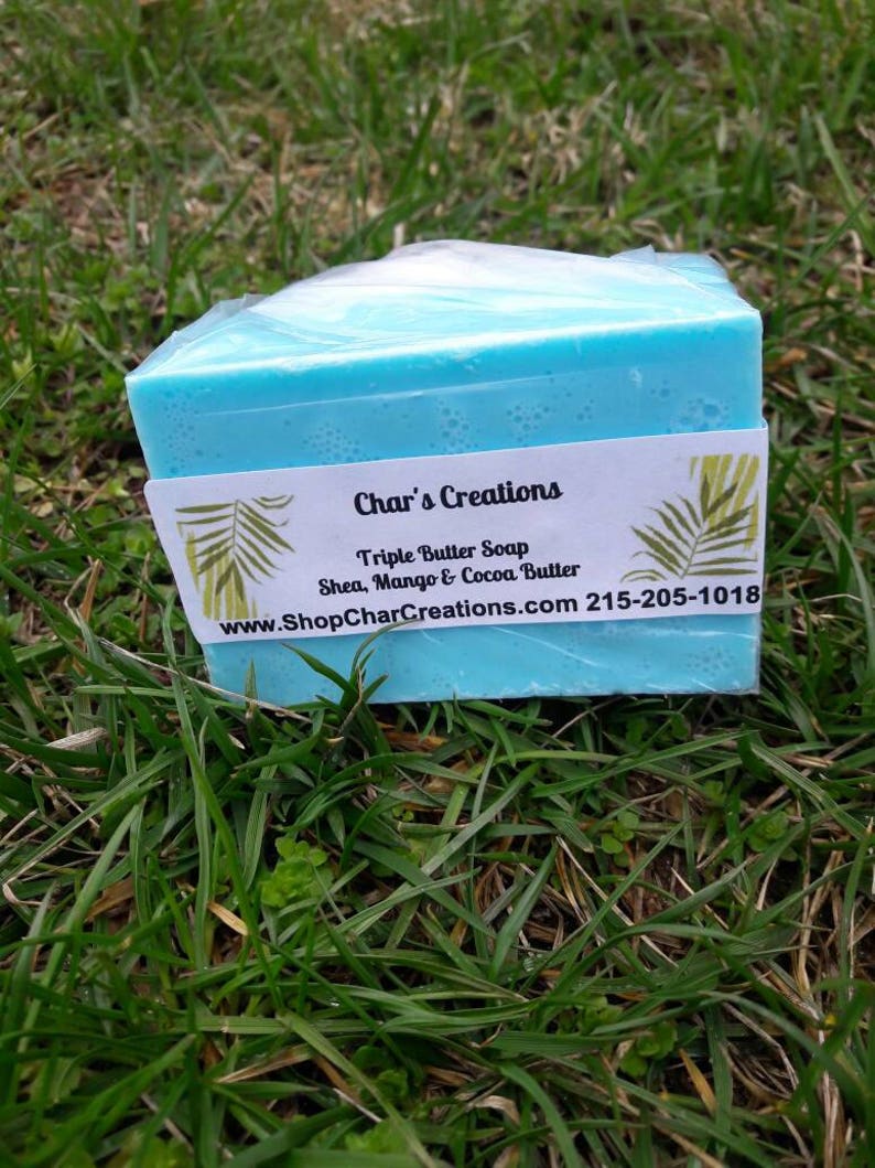 Mango Butter, Shea Butter, and Cocoa Butter Triple Butter Soap