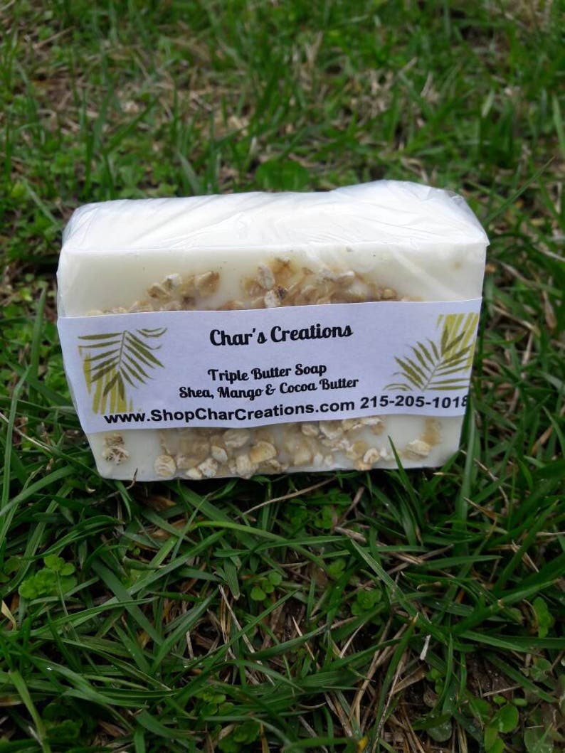 Mango Butter, Shea Butter, and Cocoa Butter Triple Butter Soap
