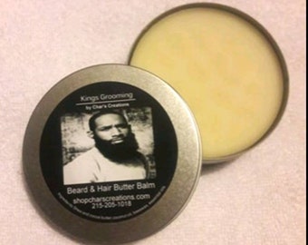 Wholesale Beard and Hair butter balm- growth, softness, hold and manageability