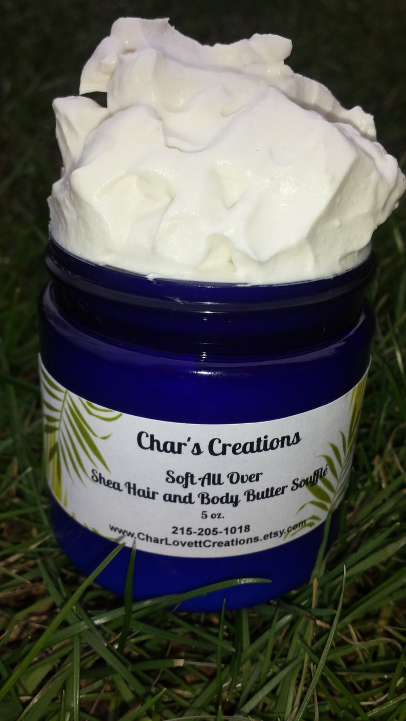 Whipped Shea Soft all over Hair and Body Butter Moisturizer Great for Eczema image 1