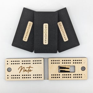 Personalized Travel Pocket Cribbage Boards | Travel Cribbage | Travel Size Game