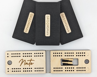 Personalized Travel Pocket Cribbage Boards | Travel Cribbage | Travel Size Game