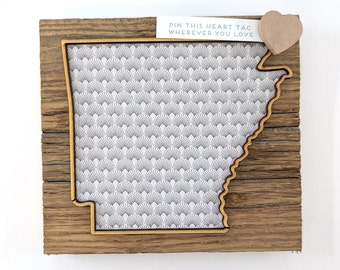 Arkansas Mini Love Where You Live Wall Art