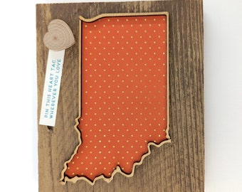 Indiana Love Where You Live Wall Art