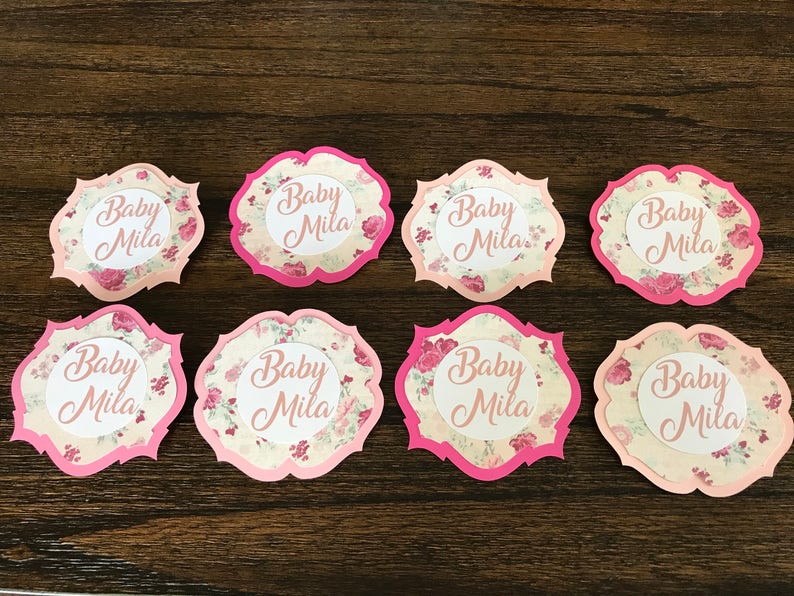 Baby Shower Guest Pins Etsy