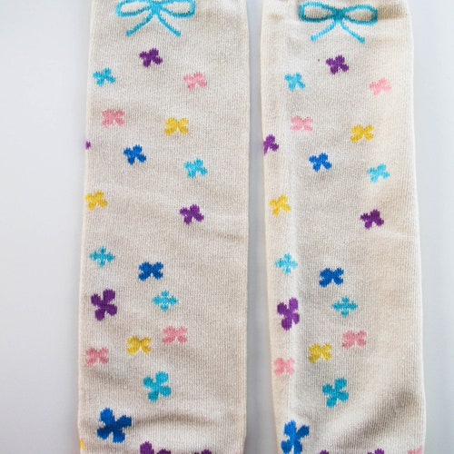 Ready to Ship Snowflake Leg Warmers White Leg Warmers Etsy